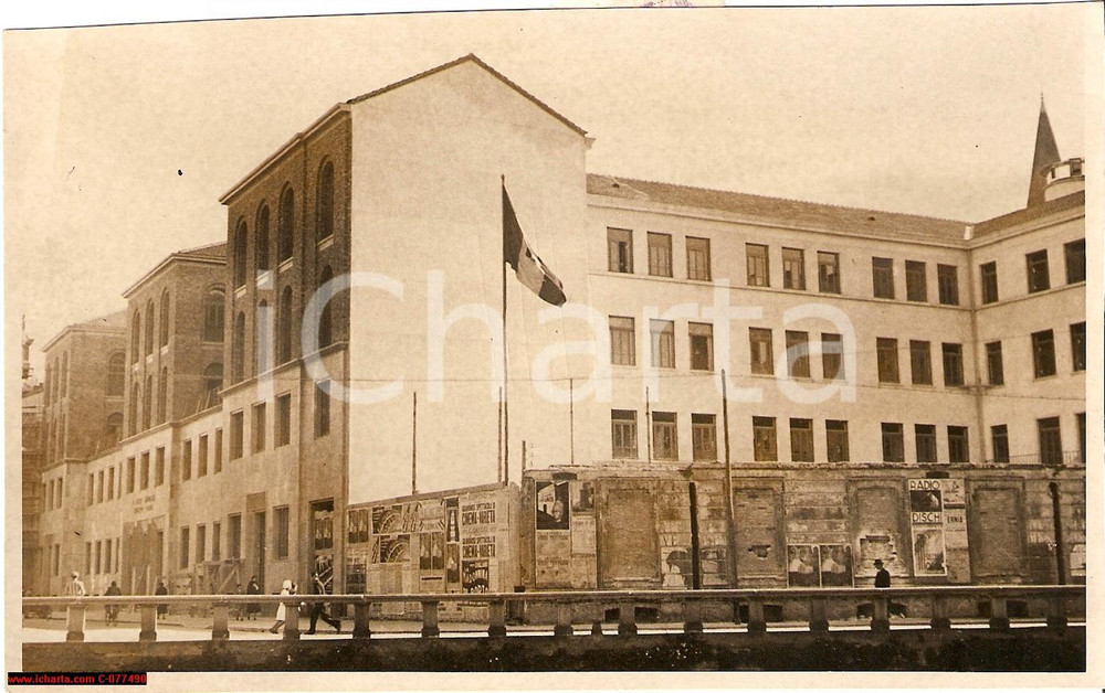 Fotografia d epoca originale 1933 Milano Brera Foto nuovo Liceo Ginnasio Parini 1