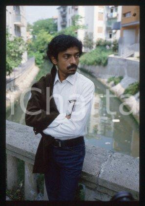 35mm vintage slide* 1984 ITALY VENICE Indian film director Goutam GHOSE (15)