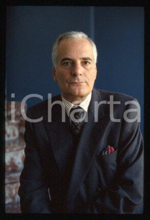 35mm vintage slide* 1985ca ITALY Portrait of painter & writer Ruggero SAVINIO 20