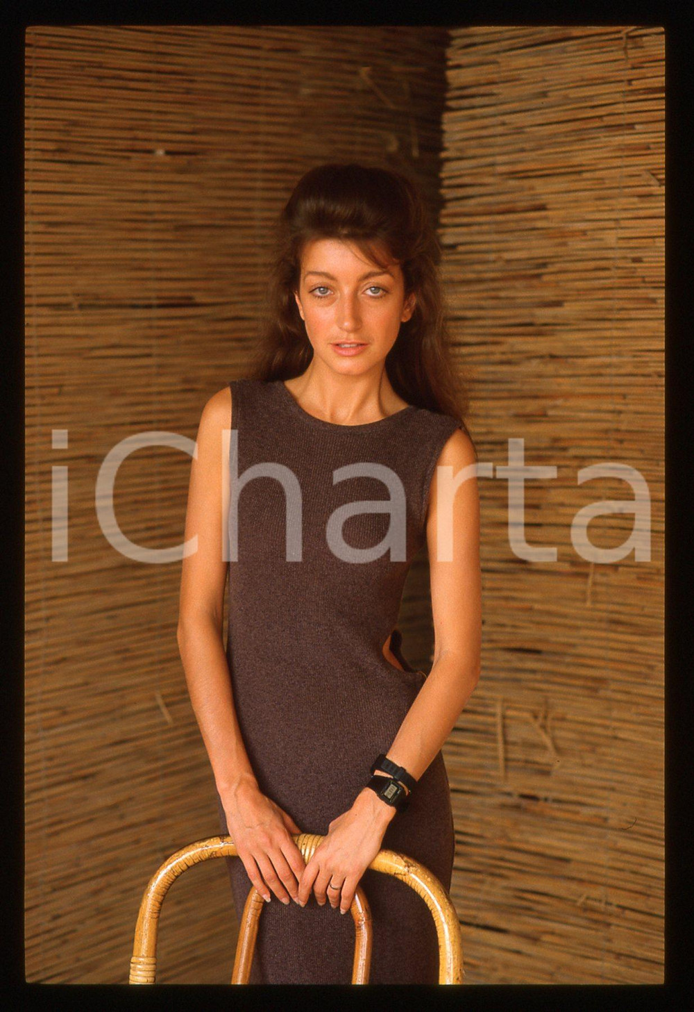 35mm vintage slide* 1984 FESTIVAL VENEZIA Pascale OGIER Ritratto dell'attrice 6