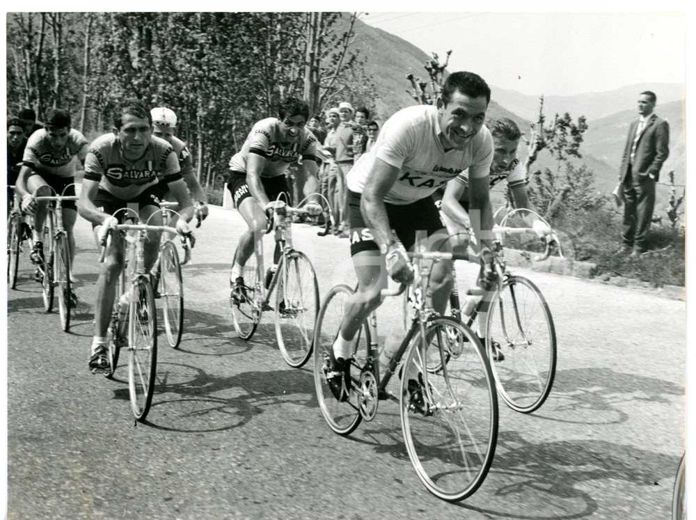 1967 CICLISMO GIRO D'ITALIA La Spezia-Prato *Maglia rosa Antonio GOMEZ DEL MORAL