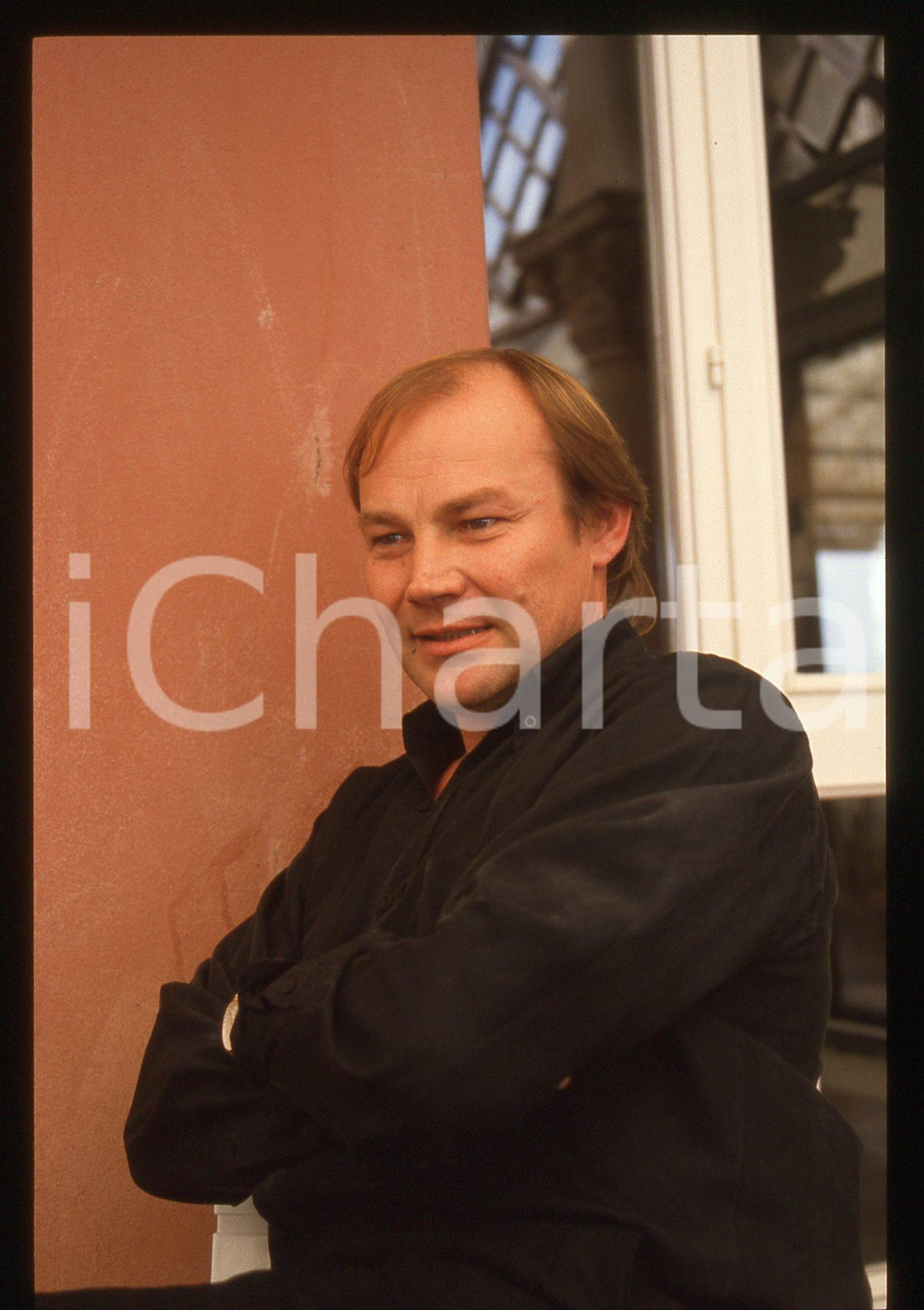 35mm vintage slide* 1989 VENEZIA Klaus Maria BRANDAUER Ritratto dell'attore (27)