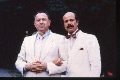 35mm vintage slide* 1988 CINEMA "CHIEF ZABU" Allen GARFIELD & Zack NORMAN (2)