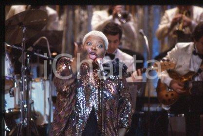 Bertice READING - MUSIC Show Actress & singer 1987 ca * 35 mm vintage slide 20