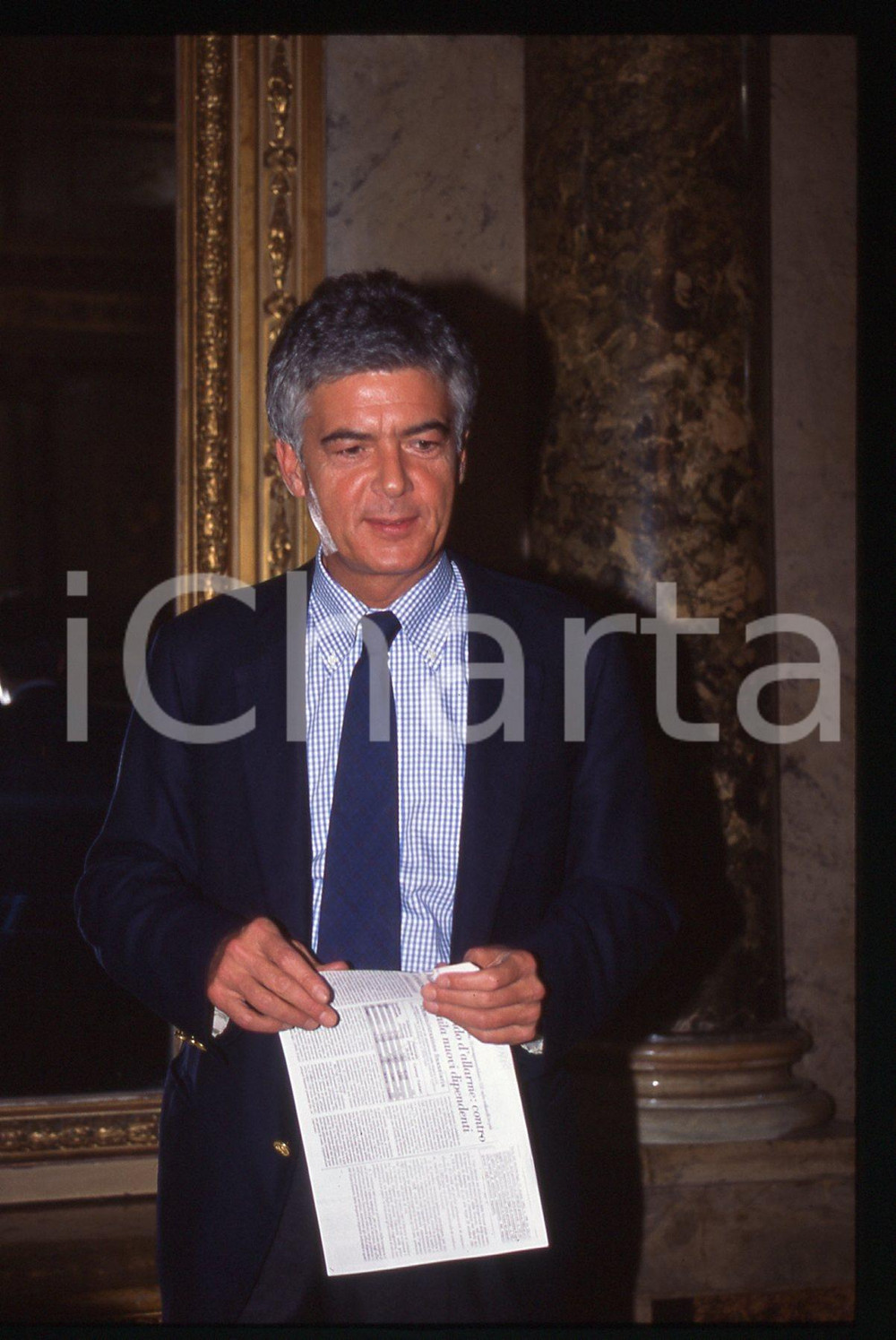 35mm vintage slide* 2000 ca MILANO Claudio MARTELLI Palazzo Serbelloni (9)