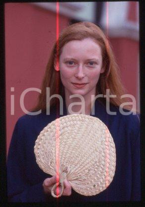 35mm vintage slide* 1992 VENICE Film Festival British actress Tilda SWINTON (16)