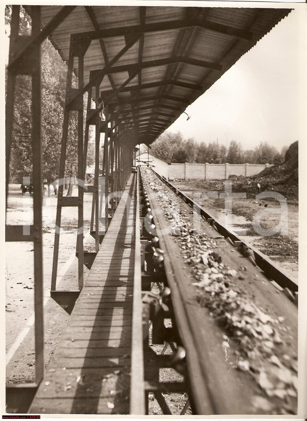 Fotografia d epoca originale 1934 Milano Nettezza Urbana Discarica Cascina Gobba 1