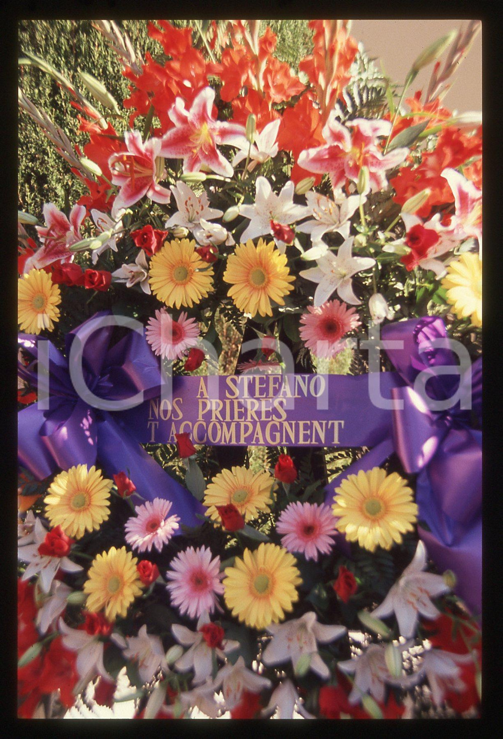 35mm vintage slide* 1990 PRINCIPATO DI MONACO Funerali di Stefano CASIRAGHI (58)