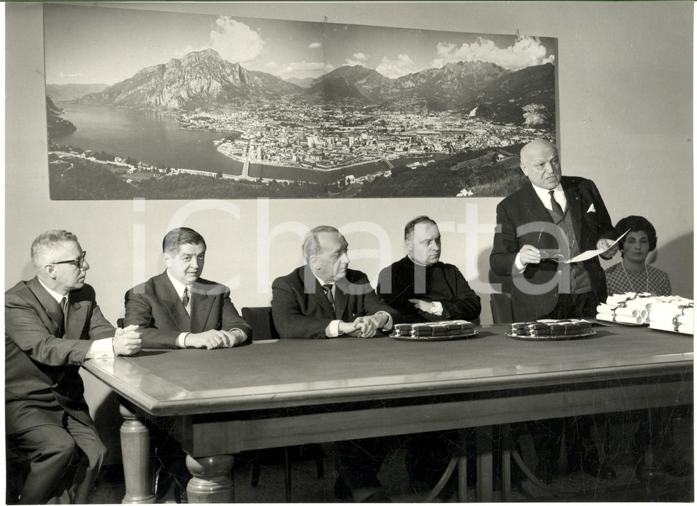 1966 LECCO Acciaieria e Ferriera CALEOTTO Premiazione dipendenti anziani (10)