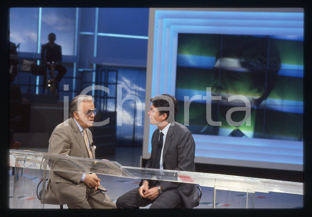 35mm vintage slide* 1991 ca Claudio MARTELLI Gianfranco FUNARI (1)