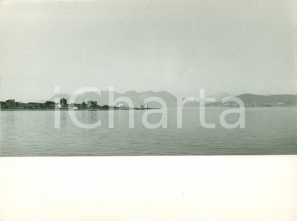Fotografia d epoca originale 1950 ca IL CAIRO EGITTO Promontorio sul mare Vera fotografia 1