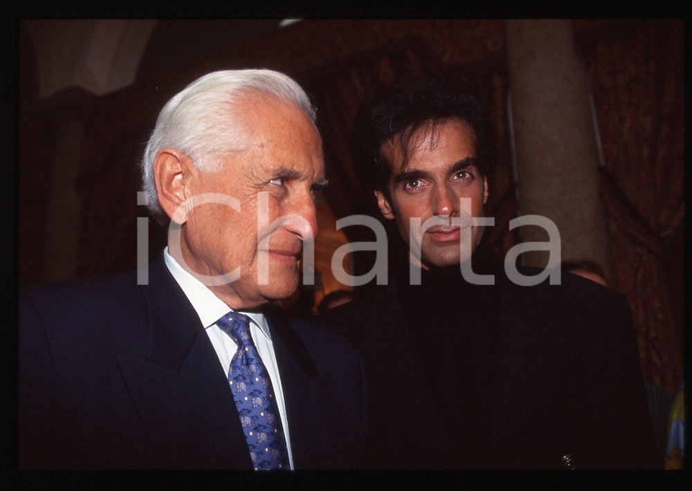 35mm vintage slide* 1995ca COSTUME David COPPERFIELD Hyman KOTKIN Ritratto 8