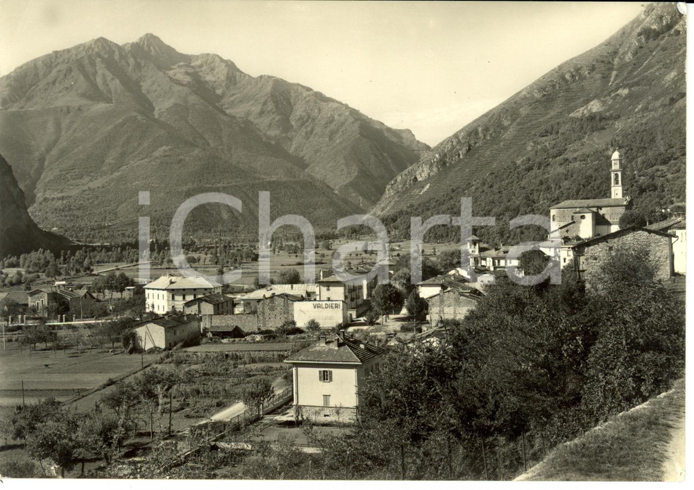 Cartolina originale da collezione 1950 ca VALDIERI (CN) Valle Gesso *Cartolina postale FG NV 1