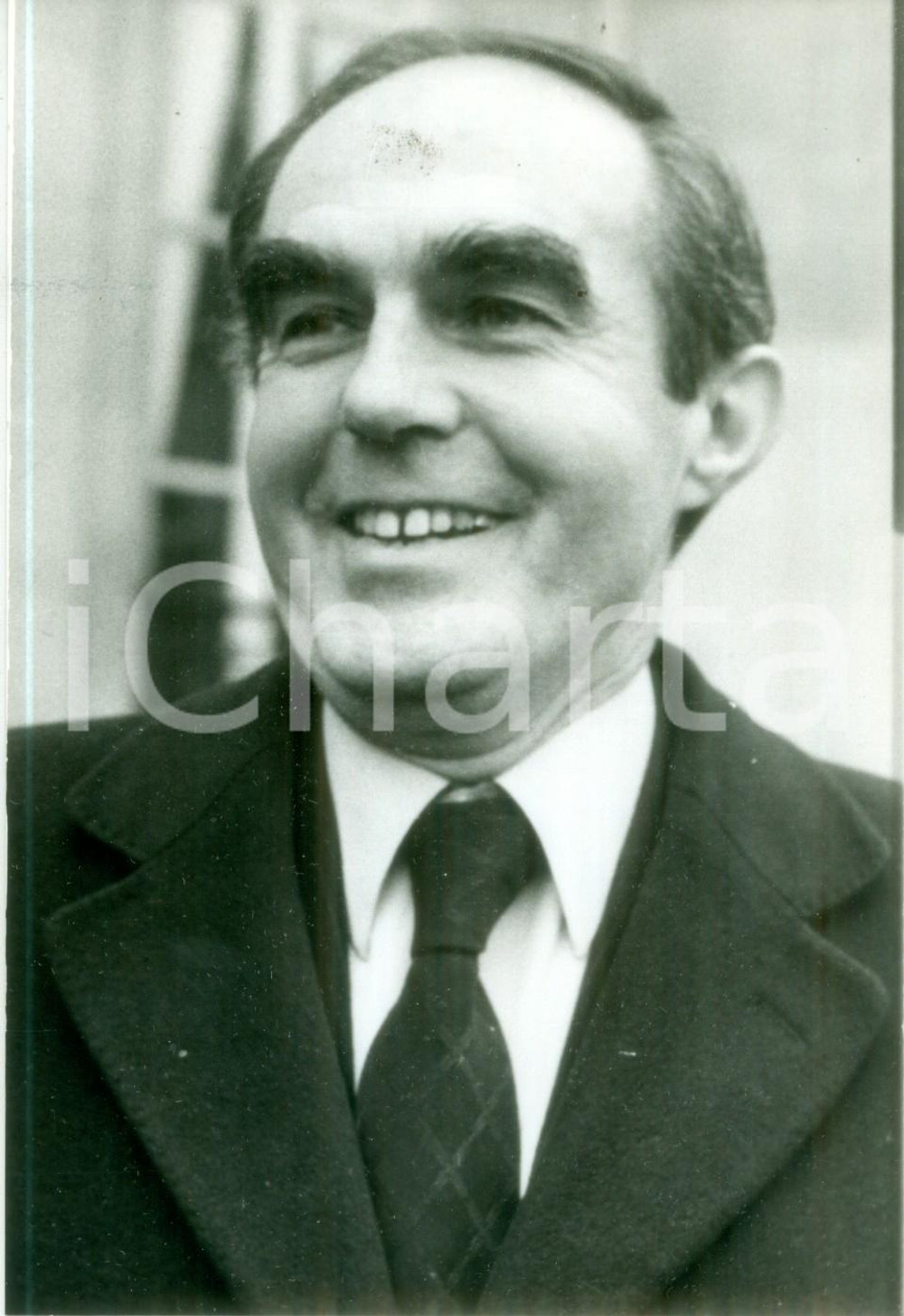 Fotografia d epoca originale 1987 PARIS Jean MATTEOLI nuovo presidente del Conseil Economique et Social Foto 1