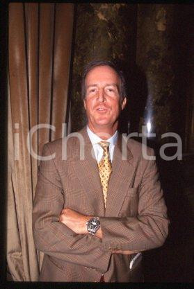 35mm vintage slide* 1996 ca MILAN Portrait of an author Wolfgang ACHTNER (13)