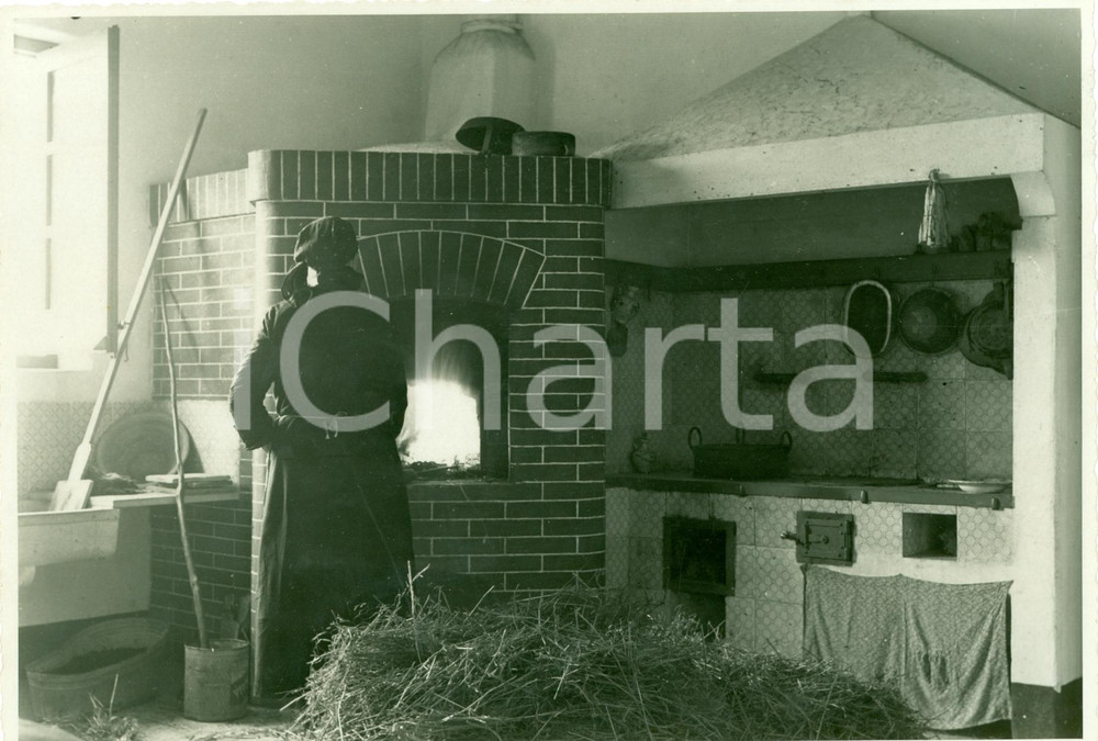 Fotografia d epoca originale 1940 TRAPANI Forno casa colonica Francesco SINATRA QUARTANA Fotografia 1