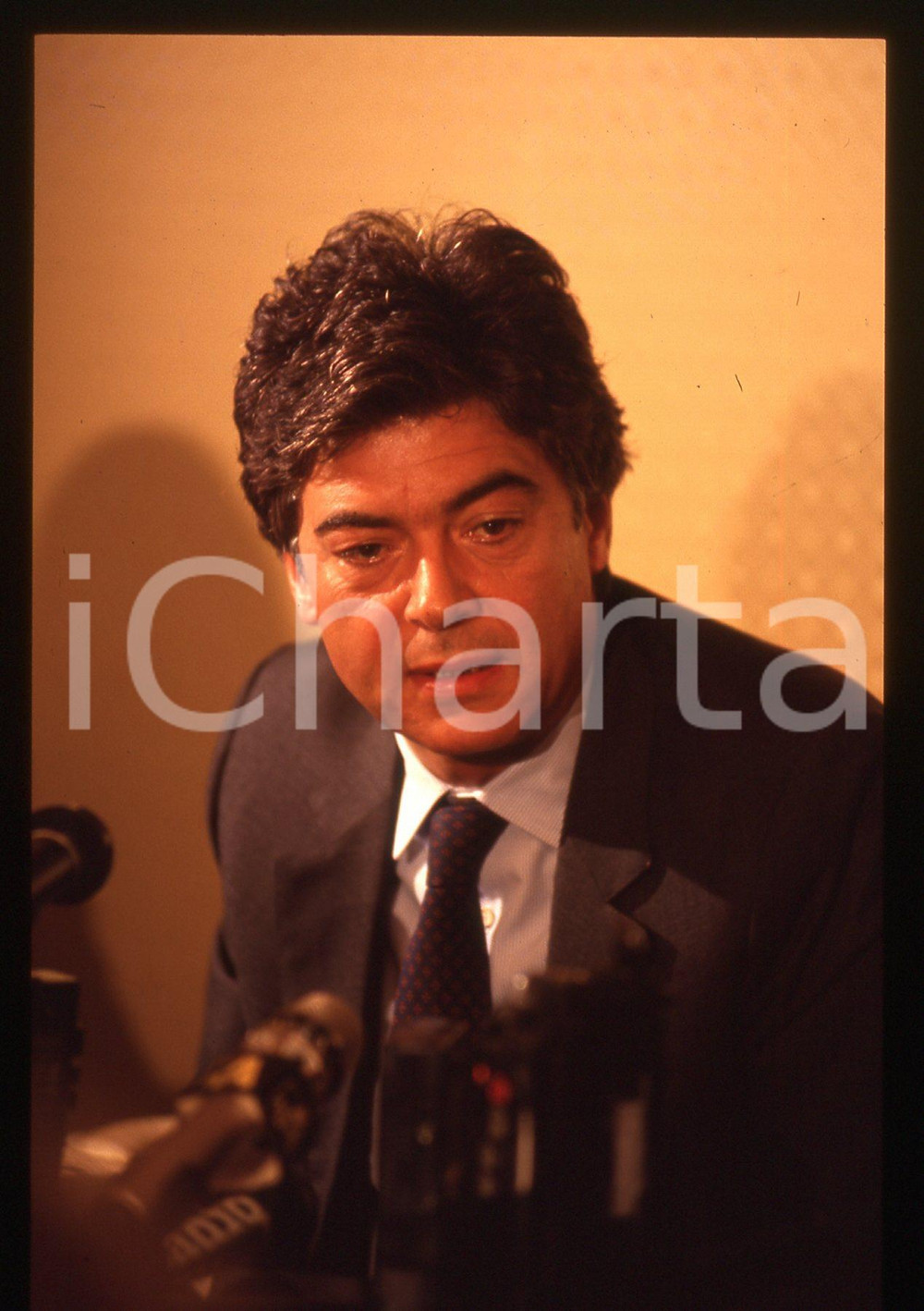 35mm vintage slide* 1991 ca MILANO Claudio MARTELLI Prefettura (2)