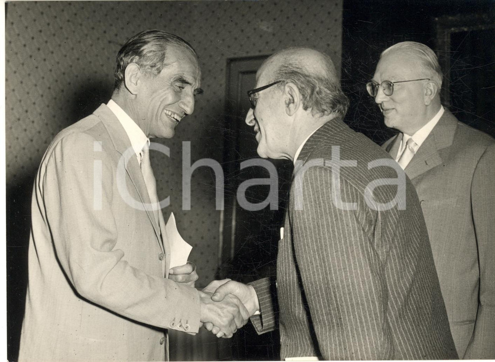 1956 TORINO Premio SAINT VINCENT Scienze Mediche *Arrivo prof. Achille DOGLIOTTI