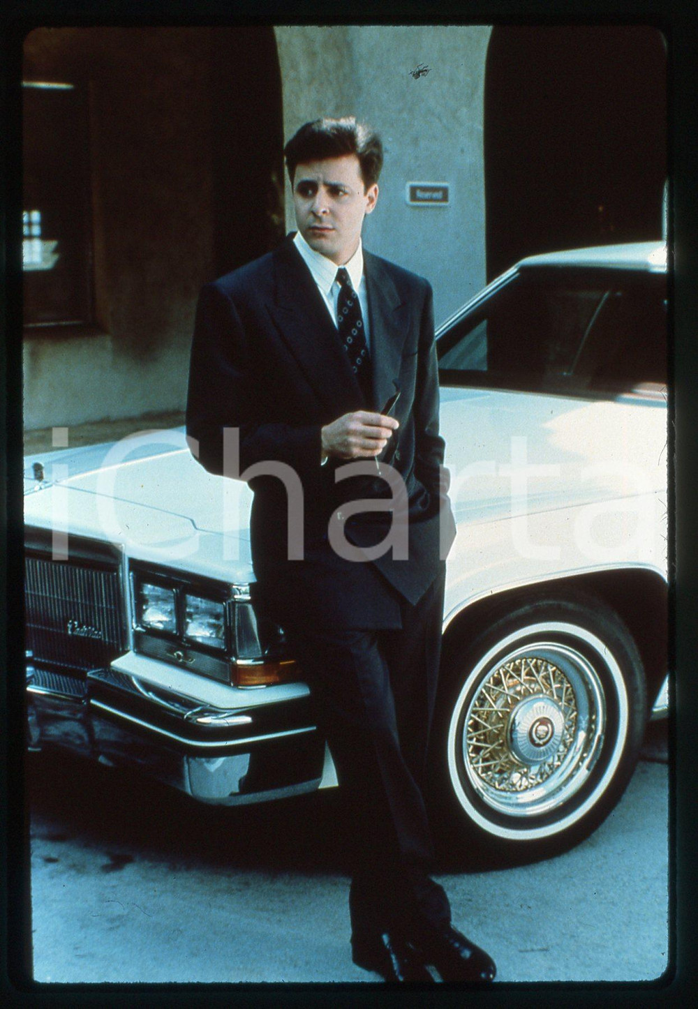 35mm vintage slide*1987 BILLIONAIRE BOYS CLUB - Judd NELSON Ritratto dell'attore