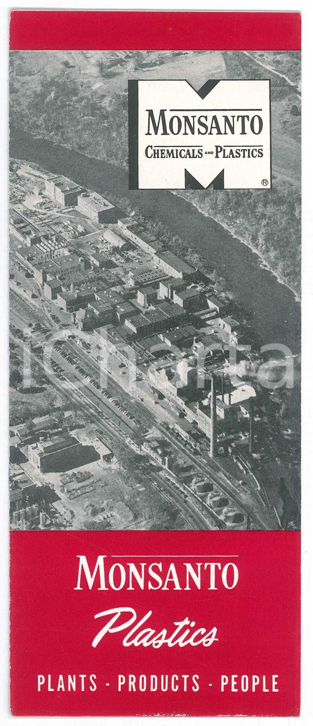 Materiale pubblicitario d’epoca 1960 ca USA  MONSANTO Chemical Company  Plastics Vintage brochure 1