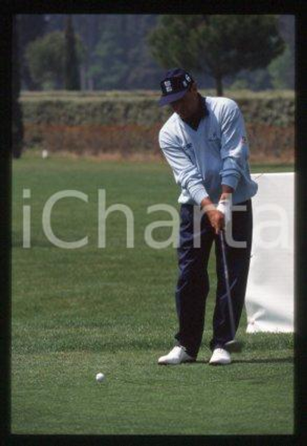 Costantino ROCCA CONTE OF FLORENCE Italian golfer 1997 ca *35mm vintage slide 35