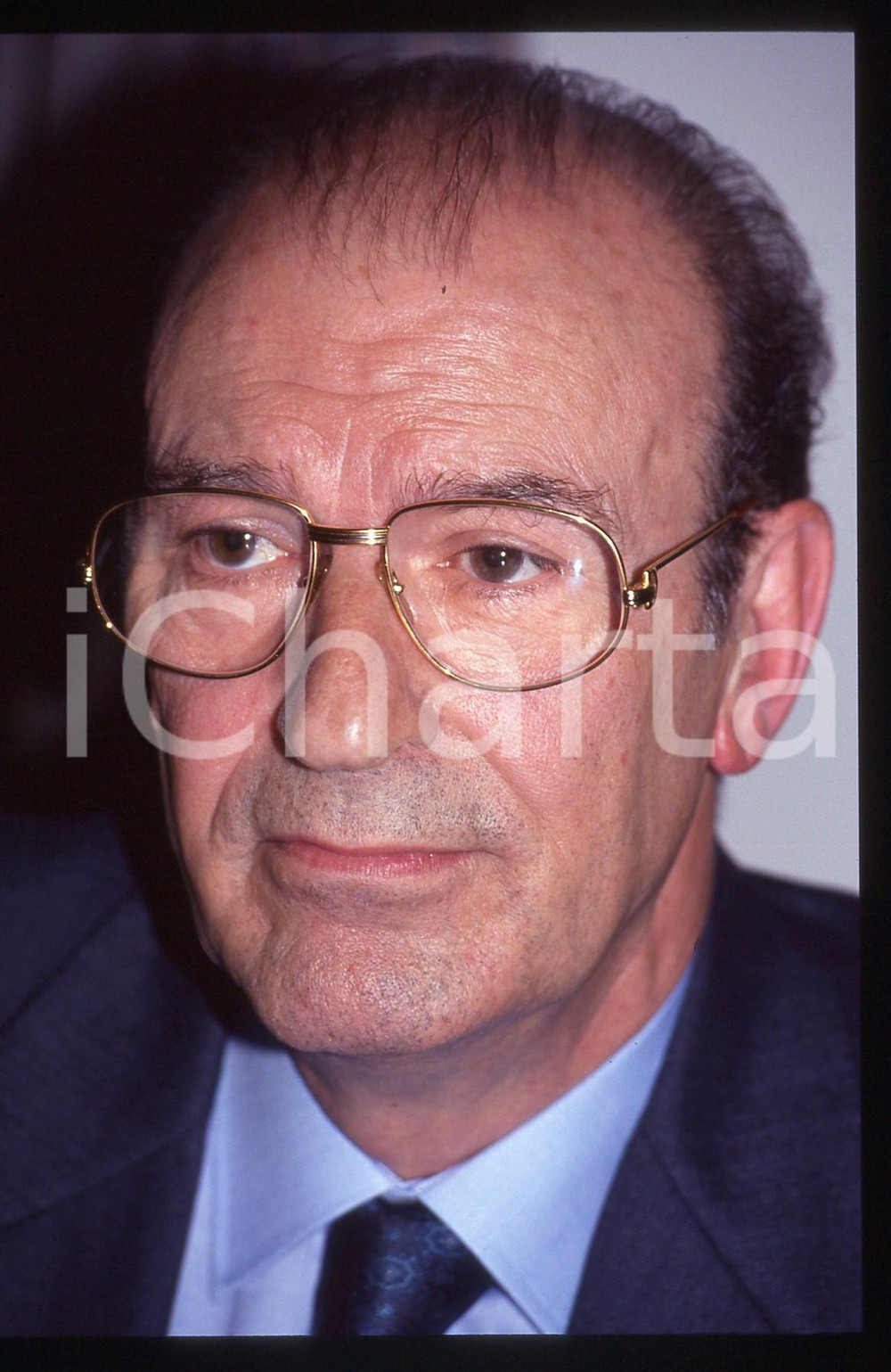 35mm vintage slide* 1990 ca UIL Raffaele VANNI Ritratto sindacalista UILTuCS (3)