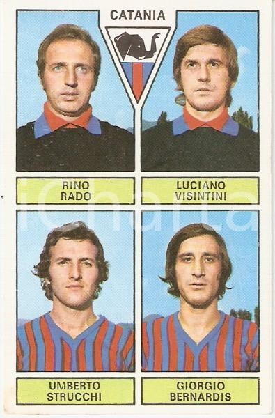 Oggetto da collezione cartaceo PANINI CALCIATORI 1971 1972 Figurina CATANIA Rado Visintini Strucchi Bernardis 5 1