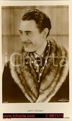 Cartolina originale da collezione 1930 JOHN GILBERT Cartolina METRO GOLDWIN MAYER FP NV 1