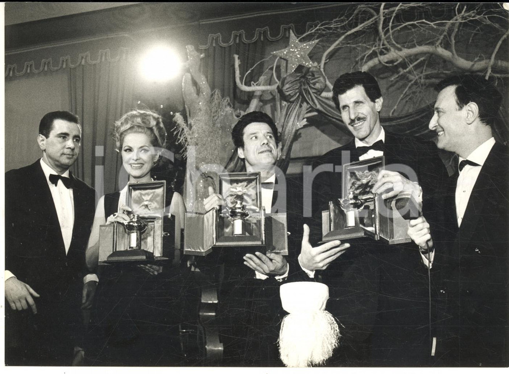 1964 SAINT-VINCENT Enzo TORTORA Virna LISI Franco FRANCHI Ciccio INGRASSIA Foto