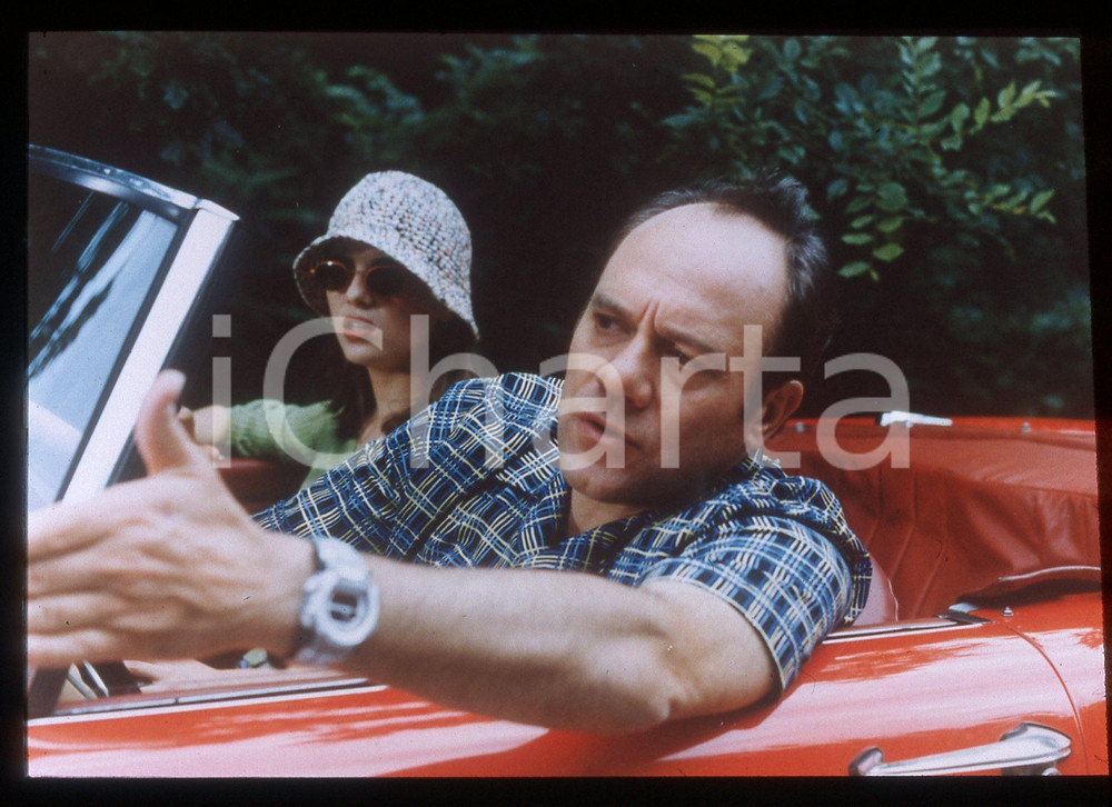 35mm vintage slide* 1998 GALLO CEDRONE Carlo VERDONE Regina ORIOLI nel film