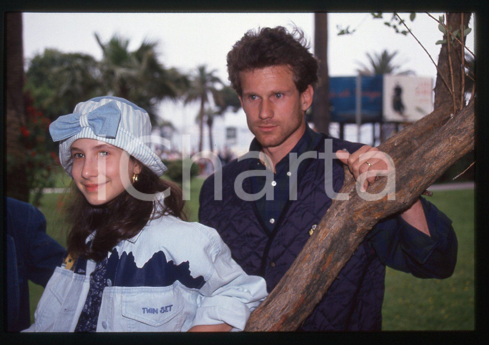 35mm vintage slide* 1994 FESTIVAL CANNES - Alessandra MILAN e Marco PAULETTI (6)