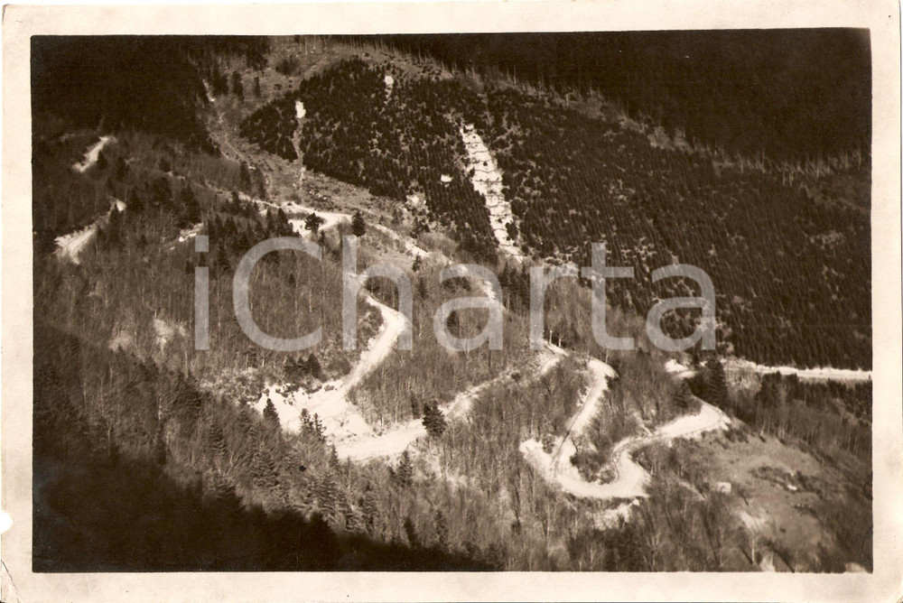 Fotografia d'epoca originale 1930 ca SANTA SOFIA FC Il valico della CALLA a CAMPIGNA 1