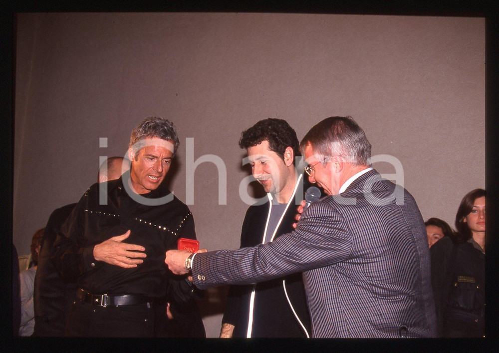 35mm vintage slide* 1999 ROMA Claudio BAGLIONI Fabio FAZIO "L'ultimo valzer" 26