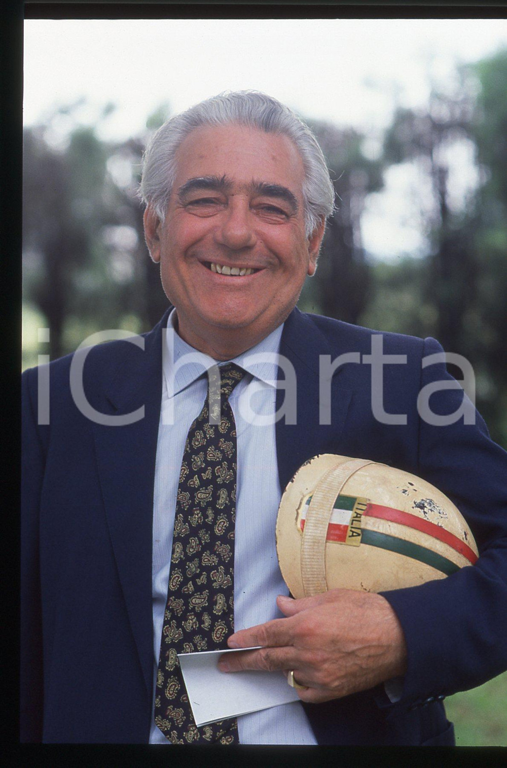 35mm vintage slide* 1990 FIRENZE Roberto VANNI leader Partito Automobilisti 4