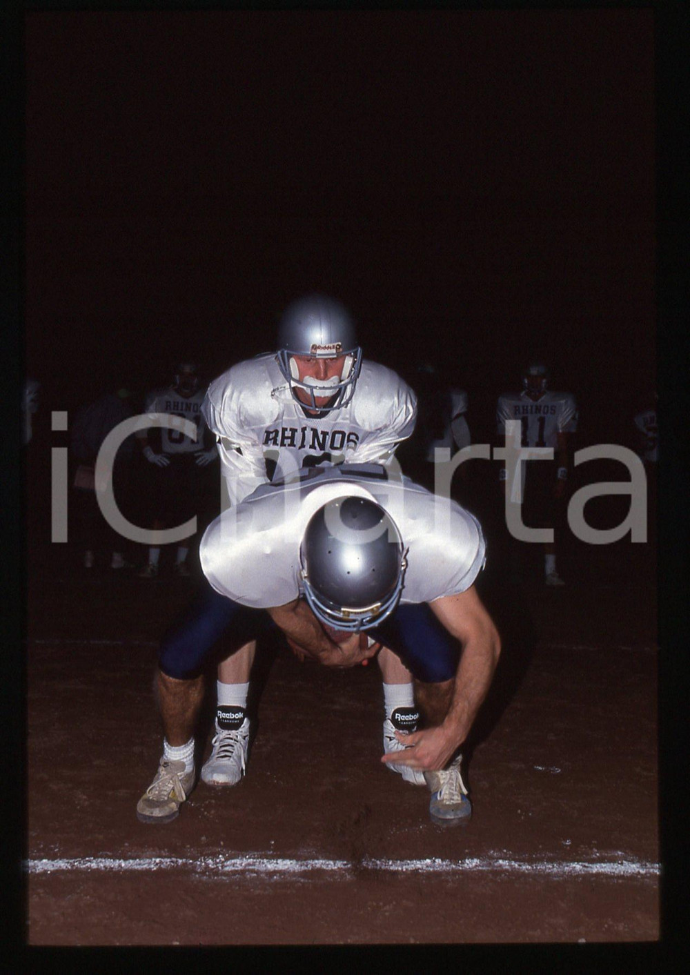 35mm vintage slide* 1994 ROMA FOOTBALL GLADIATORI Roma vs Sive RHINOS Milano (2)