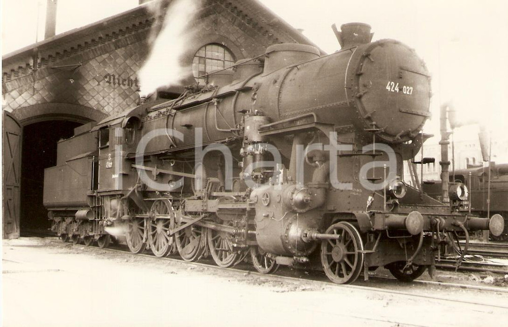 Cartolina originale da collezione 1970 ca VIENNA OSTBAHNOF Treno MAV 424.027 rs Verlag SLEZAK Cartolina FP NV 1