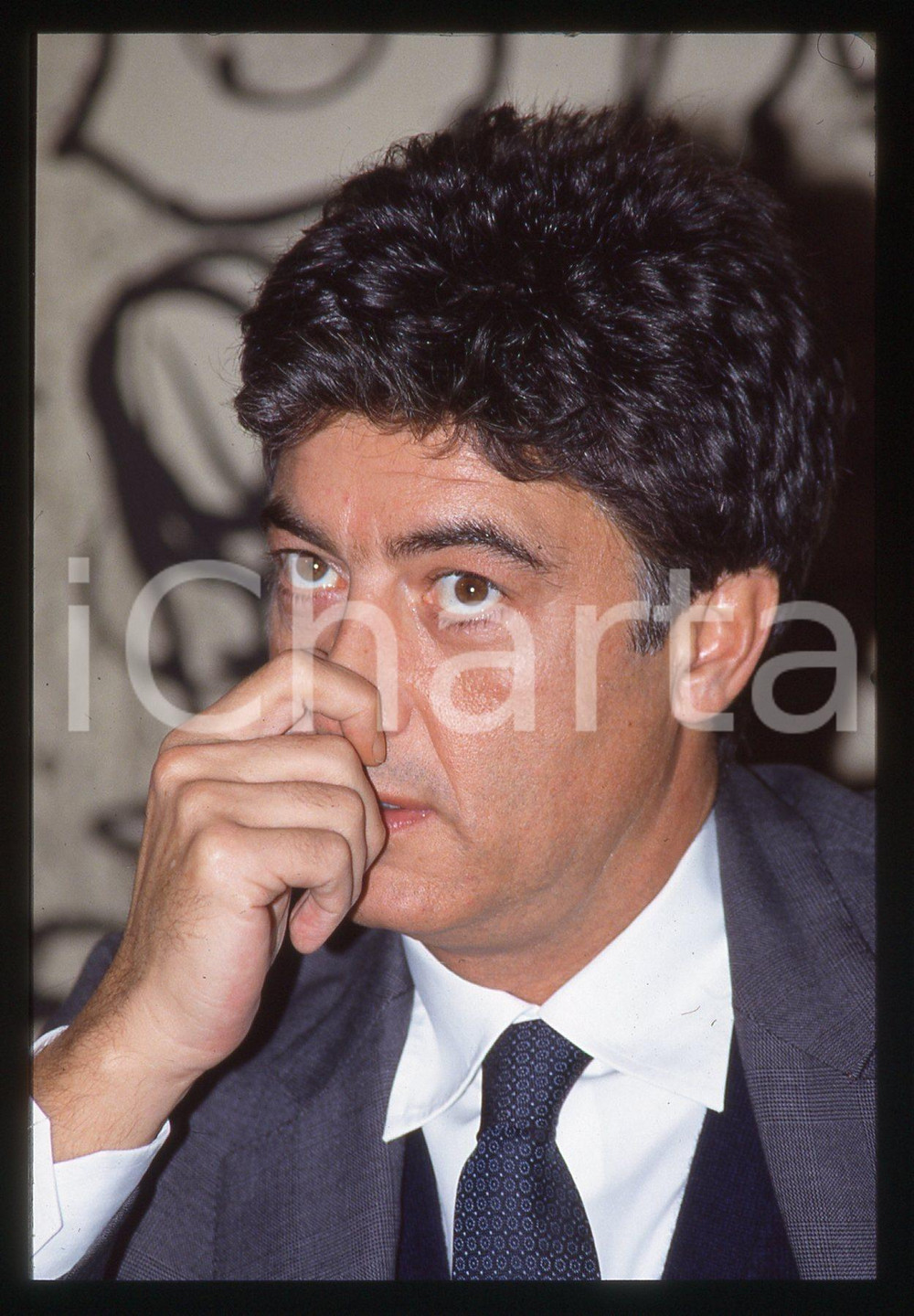 35mm vintage slide* 1991 ca Claudio MARTELLI Conferenza Ministero Giustizia (12)