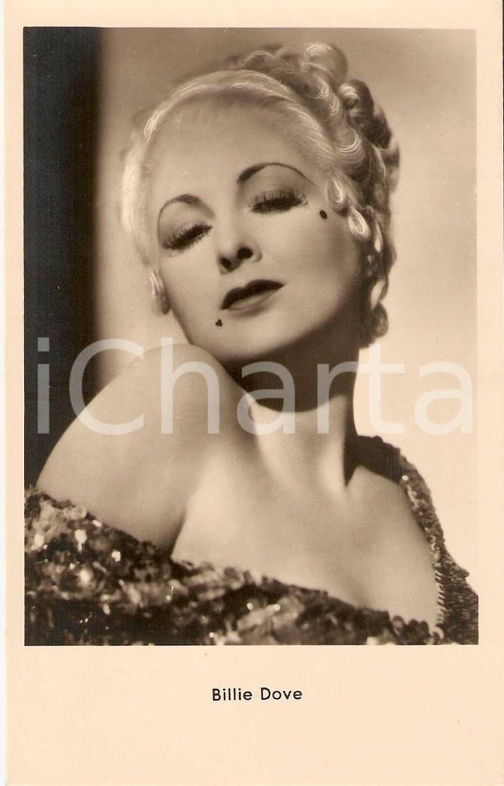 Cartolina originale da collezione 1930 ca CINEMA Actress Billie DOVE Cartolina FP NV 1