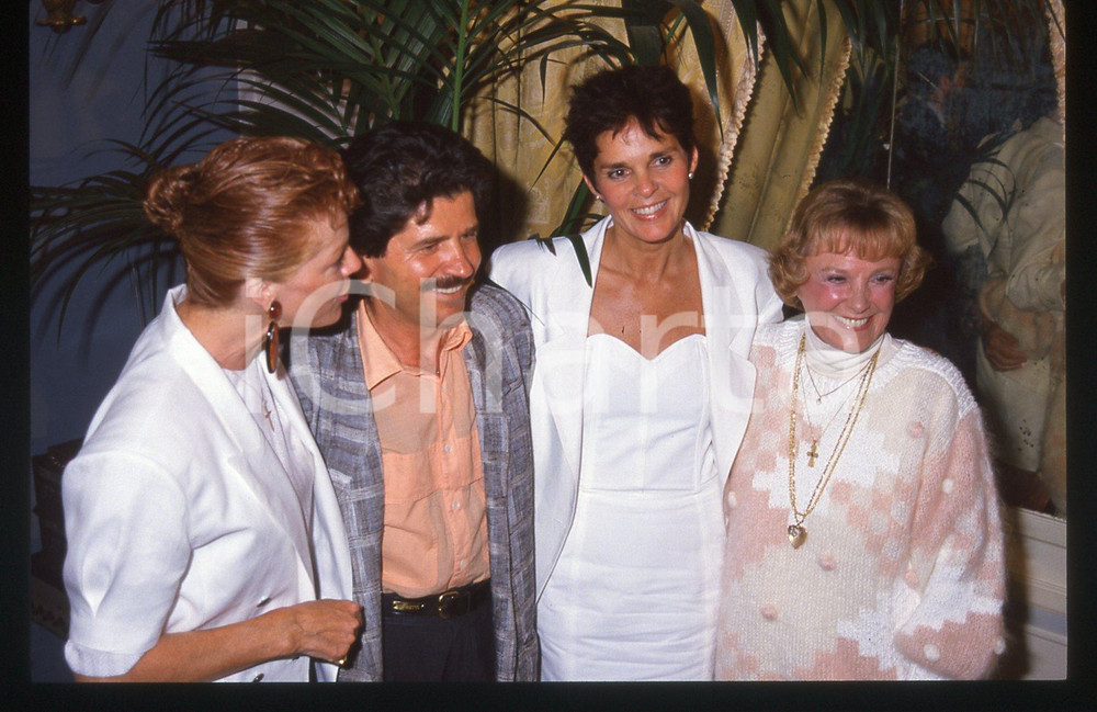 35mm vintage slide* 1988 CERNOBBIO Ali MacGRAW Samantha EGGAR June ALLYSON (5)