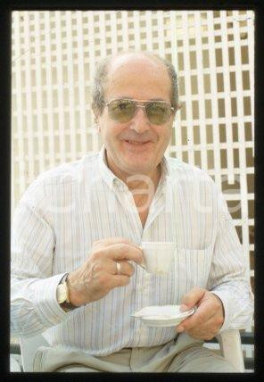 35mm vintage slide* 1985 ca CINEMA film director Manoel de OLIVEIRA (2)