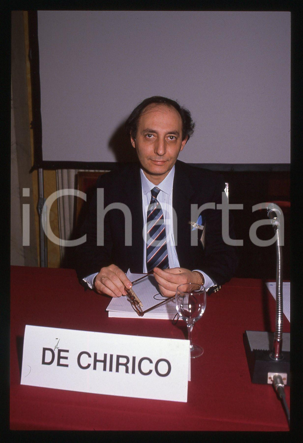 35mm vintage slide* 1990 ca COSTUME - Mino DE CHIRICO (7)
