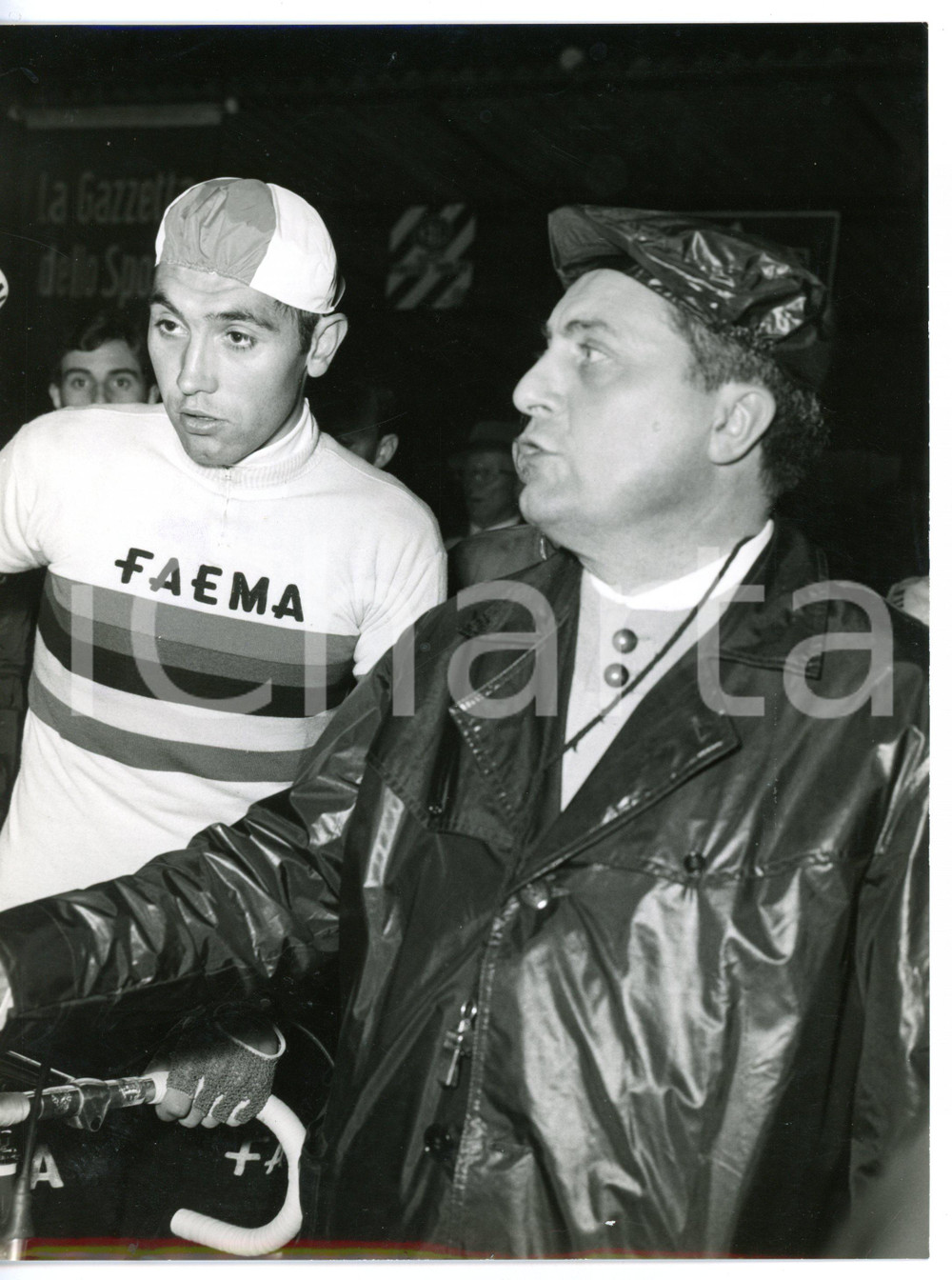 1968 CICLISMO GIRO D'ITALIA Campione d'Italia - Eddy MERCKX e Vincenzo TORRIANI