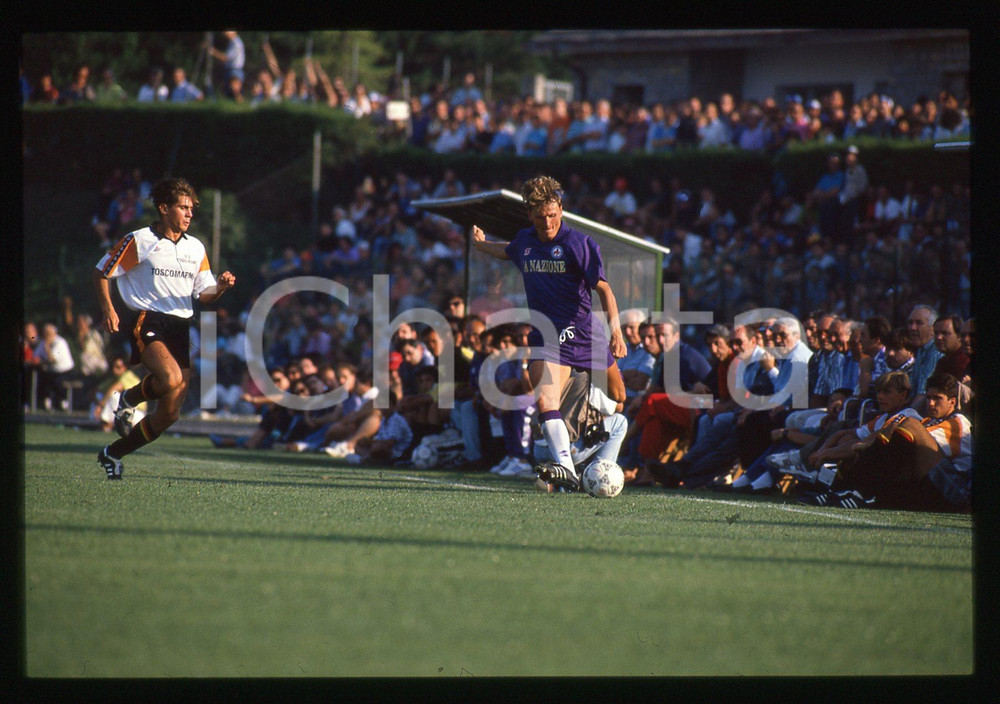 35mm vintage slide* 1989 ITALIA CALCIO POGGIBONSI vs FIORENTINA - Lubos KUBIK 