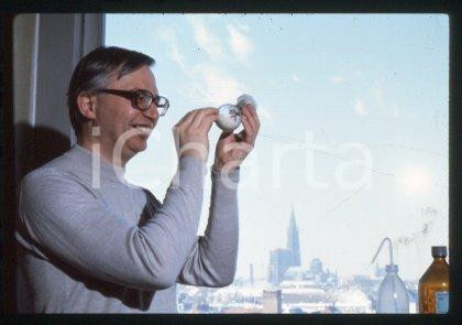 35mm vintage slide* 1987ca SCIENCE Chemist Nobel Prize winner Jean-Marie LEHN 28