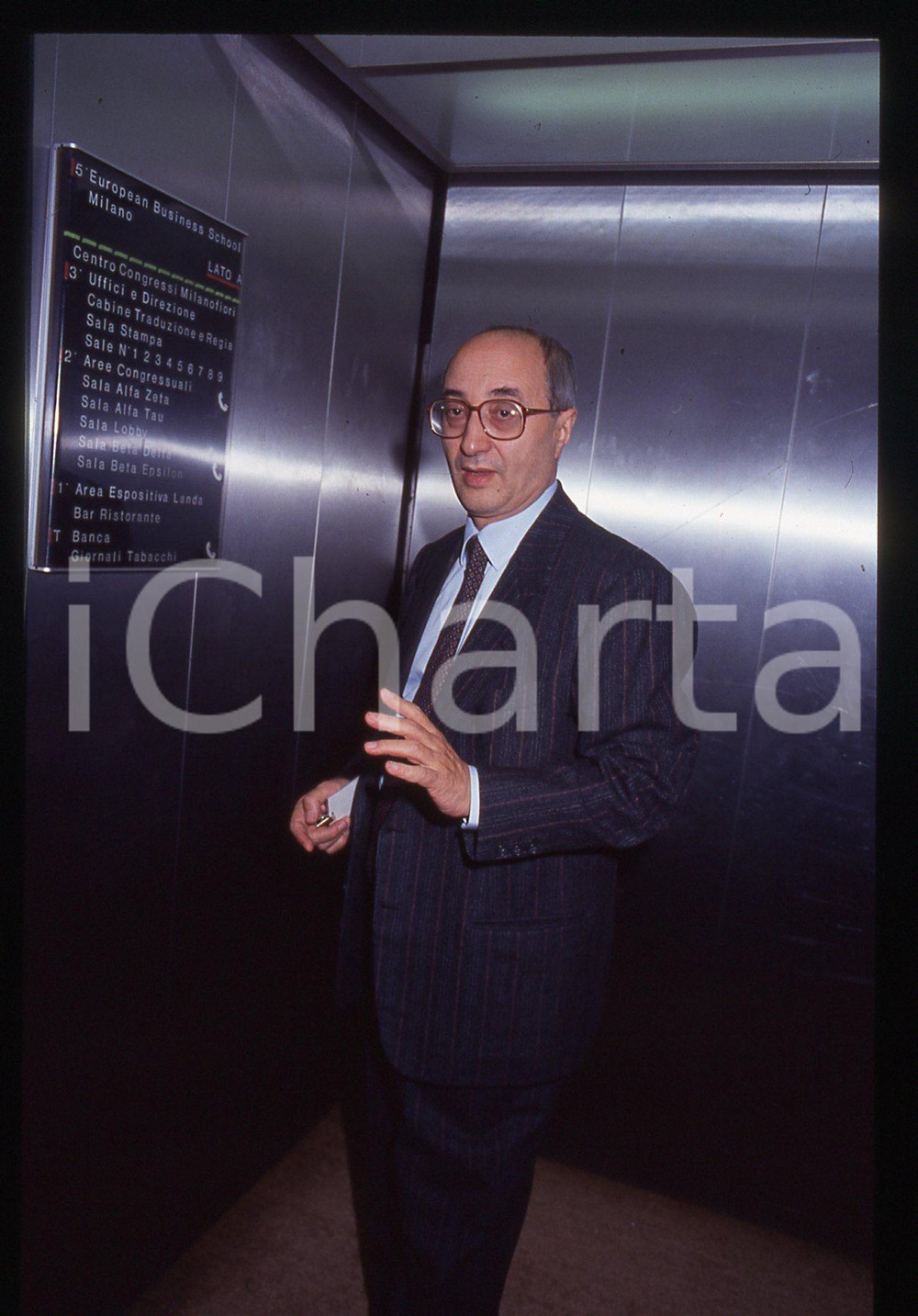 35mm vintage slide* 1989 ca MILANO Enrico DE MITA (3)