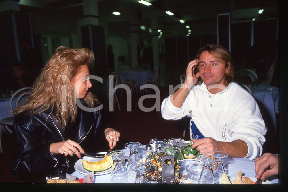 35mm vintage slide* 1988 AIRC Renè ARNOUX Gara beneficenza go-kart - Cena (5)