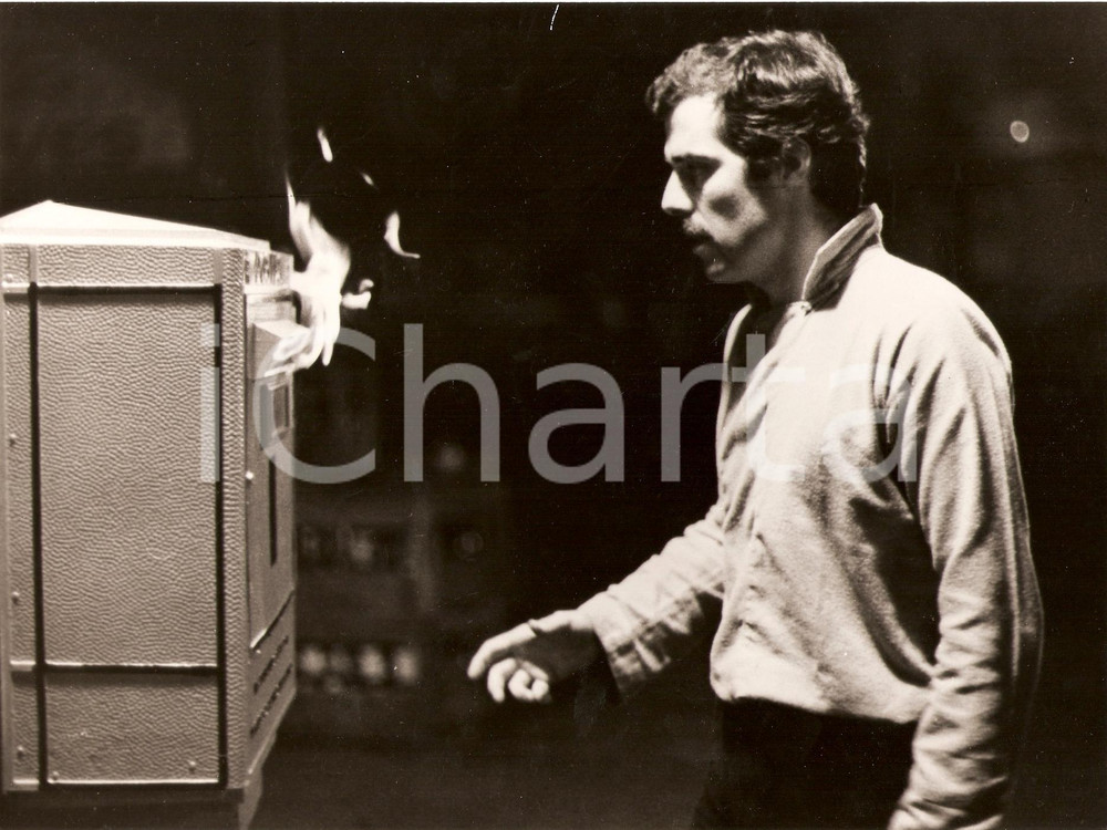 Fotografia d epoca originale 1979 MARTIN ET LEA Xavier SAINTMACARY Ritratto Foto di scena 1