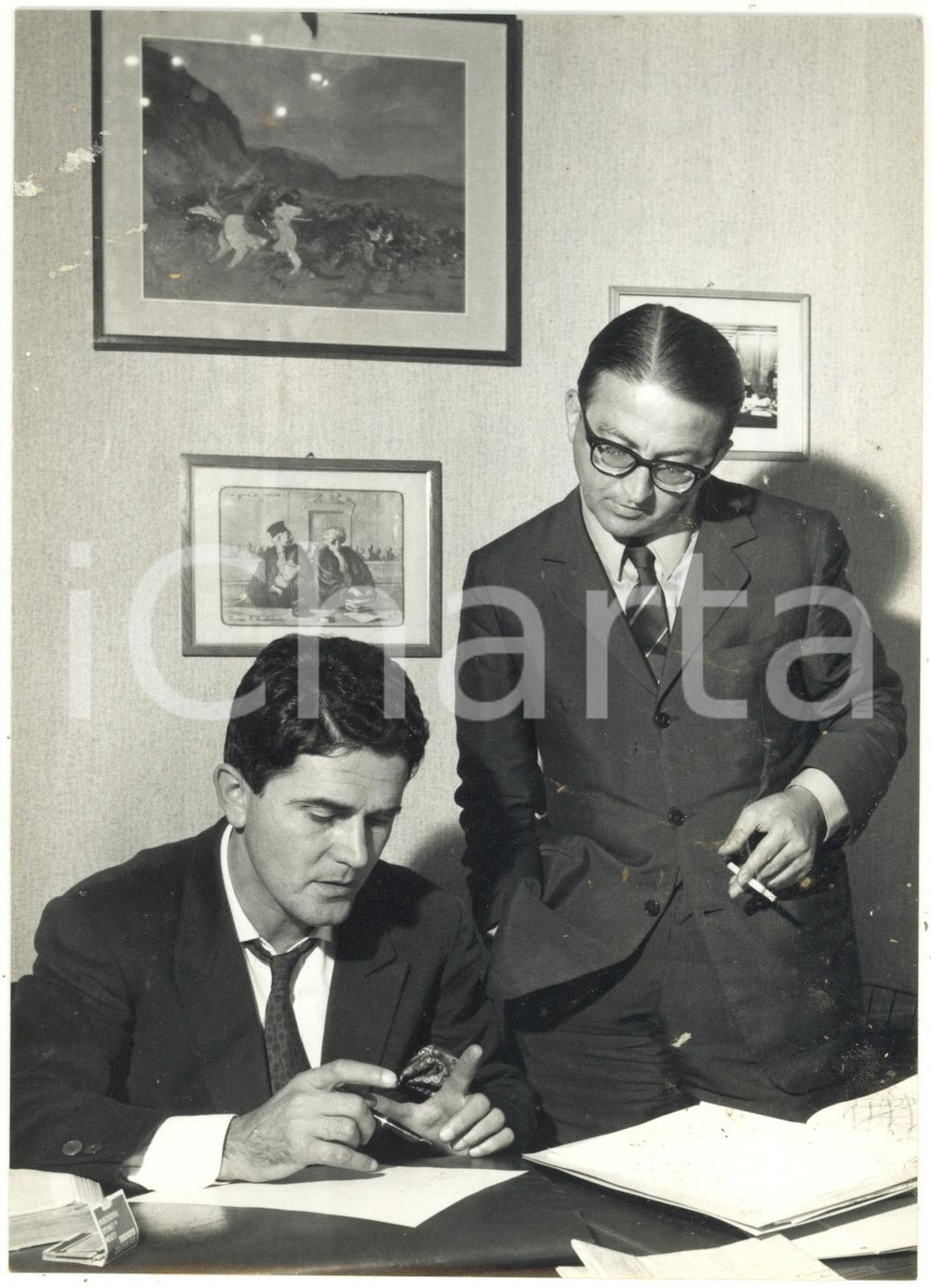 1966 MILANO - Sequestro giudiziario A.C. MILAN - Paolo CHINNO Michele CATALANO