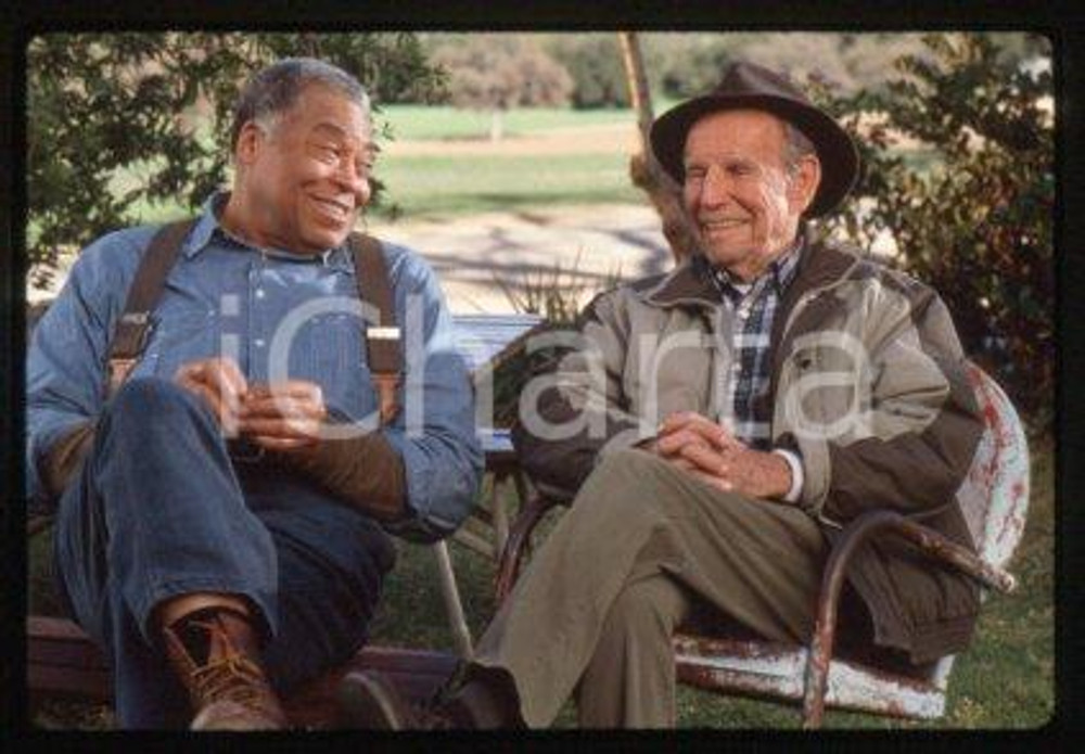 35mm vintage slide* 1997 CINEMA "ALONE" TV Movie James Earl JONES (1)