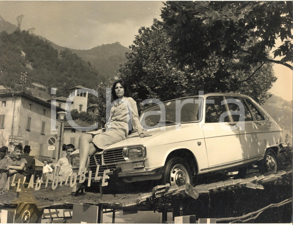 1966 SAN PELLEGRINO TERME Inaugurazione del Monumento all'Automobile *Foto